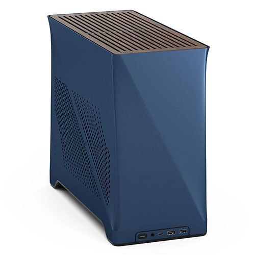 Fractal Design Era 2 ITX (Midnight Blue) Compact Case w/ Walnut Top, Mini ITX, Requires SFX/SFX-L PSU, 2 Fans, 3-Slot GPU & 280mm Radiator Support, USB-C Fractal Design Era 2 ITX (Midnight Blue) Compact Case w/ Walnut Top, Mini ITX, Requires SFX/SFX-L PSU, 2 Fans, 3-Slot GPU & 280mm Radiator Support, USB-C